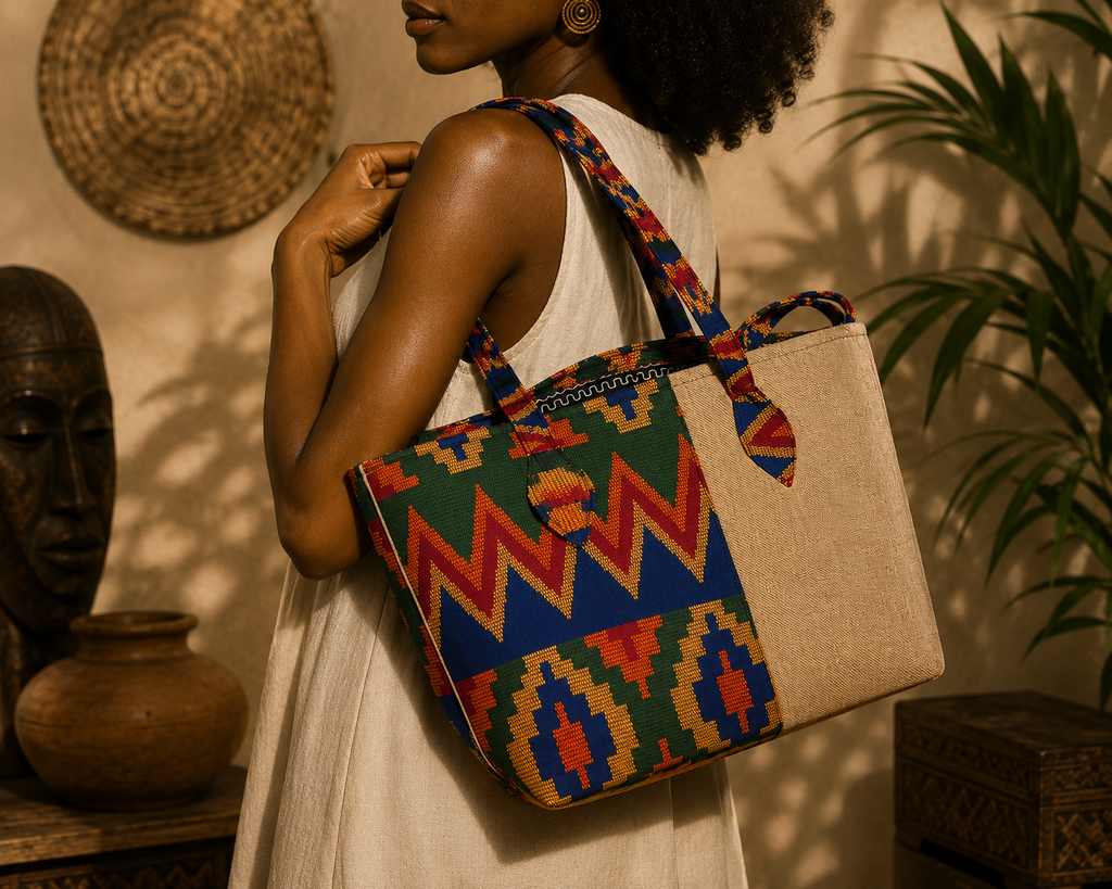Sac BINKUTI Héritage Kente