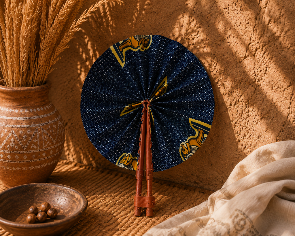 Éventail BINKUTI TERRE D’INDIGO (Copie)
